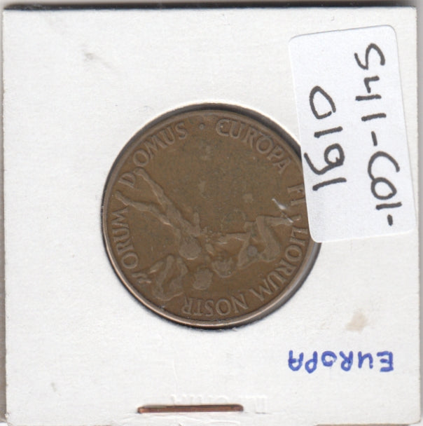 S41-C01-0191 Netherlands-Token 1 Euro XF 1972