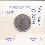S41-C01-0204 Denmark 10 Øre XF 1960 Copenhagen (CS) KM#849.1
