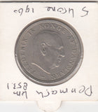 S41-C01-0206 Denmark 5 Kroner XF 1960 Copenhagen (CS) KM#853.1