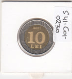 S41-C01-0230 Moldova 10 Lei UNC 2021  30th anniversary of the National Bank of Moldova KM#196