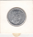 S41-C01-0253 Comoros 2 Francs UNC 1964  Archipel des Comores; palm trees reverse KM#5
