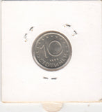 S41-C01-0265 Bulgaria 10 Stotinki XF 1999  Madara Horseman KM#240