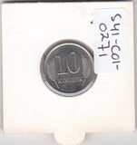 S41-C01-0271 Transnistria 10 Kopecks UNC 2020  Magnetic; 4th coat of arms KM#326