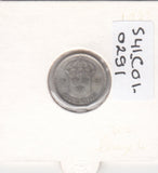 S41-C01-0291 Sweden 25 Ore VF 1937 G Not broken Large GZilver RARE!!! Gustaf V; three crowns shield KM#785