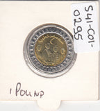 S41-C01-0295 Egypt 1 Pound UNC 2021  Egypt's medical teams KM#1069