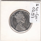 S41-C01-0297 Gibraltar 50 Pence UNC 2004 Pobjoy Mint (PM) Christmas 2004 - Father Christmas KM#1066