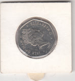 S41-C01-0299 Isle of Man 50 Pence UNC 1997 Pobjoy Mint (PM) Tourist Trophy motorcycle races KM#806