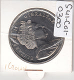 S41-C01-0300 Gibraltar 1 Crown UNC 2001 Pobjoy Mint (PM) The Victorian Age - Empress of India 1876 KM#912