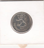 S41-C01-0307 Finland 1 Markka AU 1964  Lion arms; last silver markka KM#49