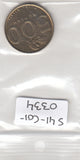 S41-C01-0334 Indonesia 500 Rupiah XF 2003  Jasmine flower KM#59