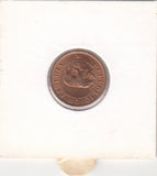 S41-C01-0335 Liberia 1 Cent AU 1977  Elephant KM#13