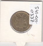 S41-C01-0337 Namibia 5 Dollars XF 2015  Fish eagle KM#5