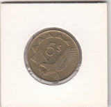 S41-C01-0337 Namibia 5 Dollars XF 2015  Fish eagle KM#5