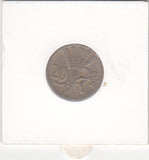 S41-C01-0361 Czechoslovakia 20 Haleru VF 1931   KM#1