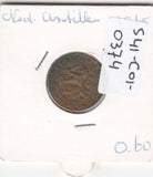 S41-C01-0374 Netherlands Antilles 1 Cent VF 1965   KM#1