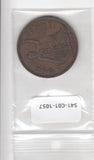 S41-C01-1057 United Kingdom 1 Penny VF 1944 KM#845