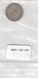 S41-C01-1080 Netherlands Antilles 1/4 Gulden VF 1967  Zilver KM#4