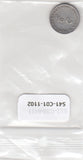 S41-C01-1102 Netherlands Antilles 1/10 Gulden VF 1956  Zilver KM#3