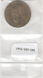 S41-C01-1147 Netherlands-Token Medal VF 1969  Shell Aviation-Gagarin