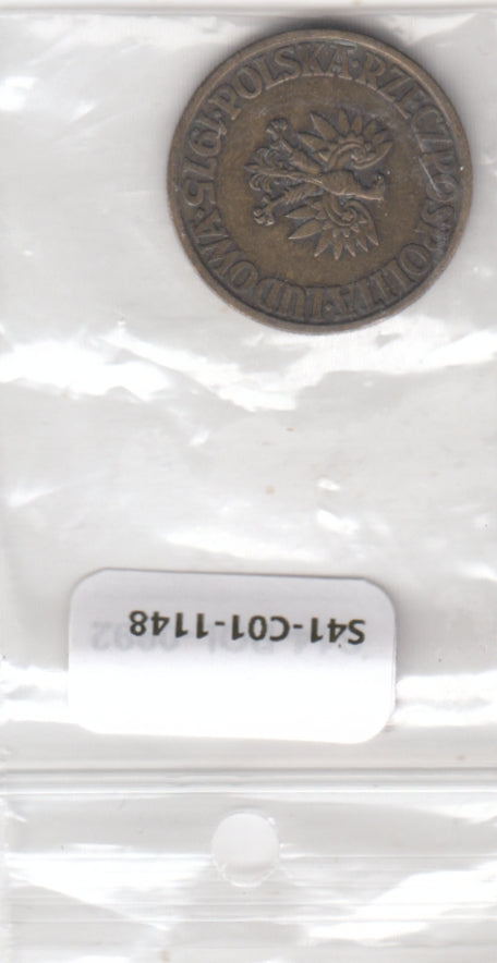 S41-C01-1148 Poland 5 Zloty VF 1975 Y#81.1