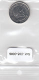S41-C05-0006-M17 Panama 5 centesimos UNC 2018 KMKM133.2   Sara Sotillo