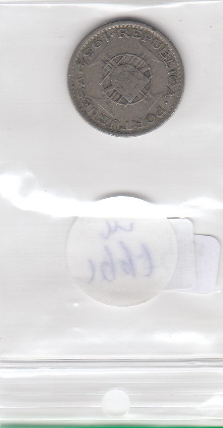 S5-MOZ-0041 Mozambique 2.5 escudos 1954  VF KM# 78