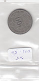 S5-OVE-0050 West african States 100 franc 1969  VF KM4