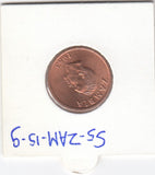 S5-ZAM-0015-09 Zambia 2 ngwee 1983  MS63 KM# 10a