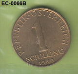 S6-HEC-0066 OOSTENRIJK 1 SCHILLING 1980  UNC KM2886