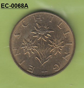 S6-HEC-0068 OOSTENRIJK 1 SCHILLING 1990  UNC KM2886