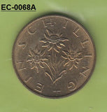 S6-HEC-0068 OOSTENRIJK 1 SCHILLING 1990  UNC KM2886