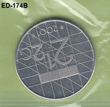 S6-HED-0174 NEDERLAND 2 1/2 GULDEN 2001  XF