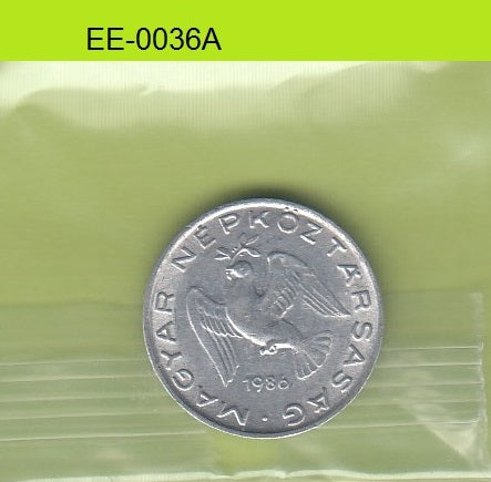 S6-HEE-0036 HUNGARY 10 FILLER 1986  XF