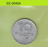 S6-HEE-0040 HUNGARY 10 FILLER 1988  VF