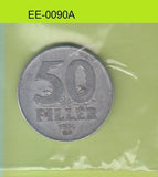 S6-HEE-0090 HUNGARY 50 FILLER 1976  VF KM574