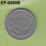 S6-HEP-0090 DENMARK 10 ORE 1963