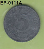 S6-HEP-0111 AUSTRIA 5 GROSCHEN 1968