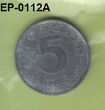S6-HEP-0112 AUSTRIA 5 GROSCHEN 1968
