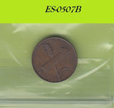 S6-HES-0507 ZWITSERLAND 1 RAPPEN 1958  VF KM46