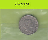 S6-HES-0711 ZWITSERLAND 5 RAPPEN 1957  VF KM26