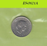 S6-HES-0821 ZWITSERLAND 5 RAPPEN 1974  XF KM26