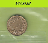 S6-HES-0862 ZWITSERLAND 5 RAPPEN 1981  XF KM26c