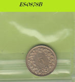 S6-HES-0878 ZWITSERLAND 5 RAPPEN 1984  XF/UNC KM26c