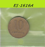 S6-HES-1616 ARGENTINA 10 CENTAVOS 1992  VF KM107