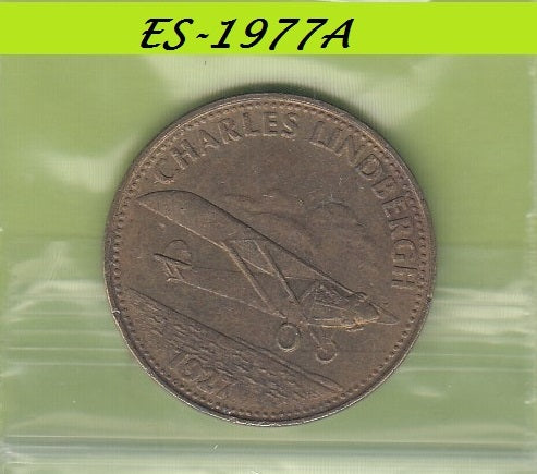 S6-HES-1977 NEDERLAND SHELL   0 KOOIJ-RS11-7A CHARLES LINDBERG