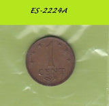 S6-HES-2224 ANTILLEN 1 CENT 1975  VF KM8