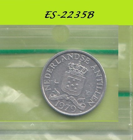 S6-HES-2235 ANTILLEN 1 CENT 1979  VF KM8A