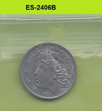S6-HES-2406 BRAZIL 5 CENTAVOS 1969  VF KM577.2