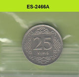 S6-HES-2466 TURKEY 25 KURUS 2009  XF+ KM1242