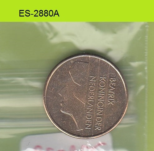 S6-HES-2880 NEDERLAND 5 GULDEN 1989  VF KM210